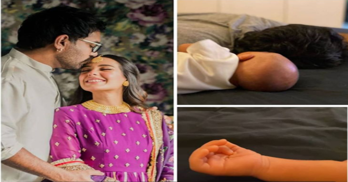 Iqra Aziz And Yasir Hussain Babysitting Time