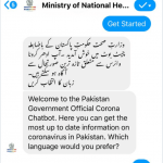 Pakistan Govt Launches Urdu Twitter Chatbot For Coronavirus Updates