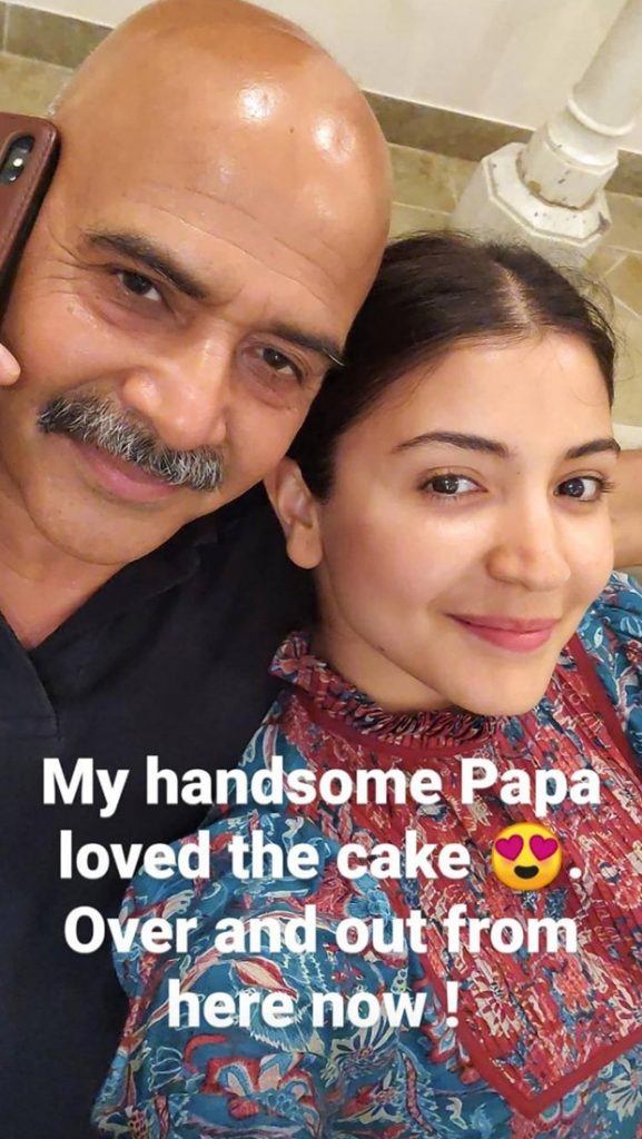 Anushka Sharma bakes birthday cake for dad amid self-quarantine period