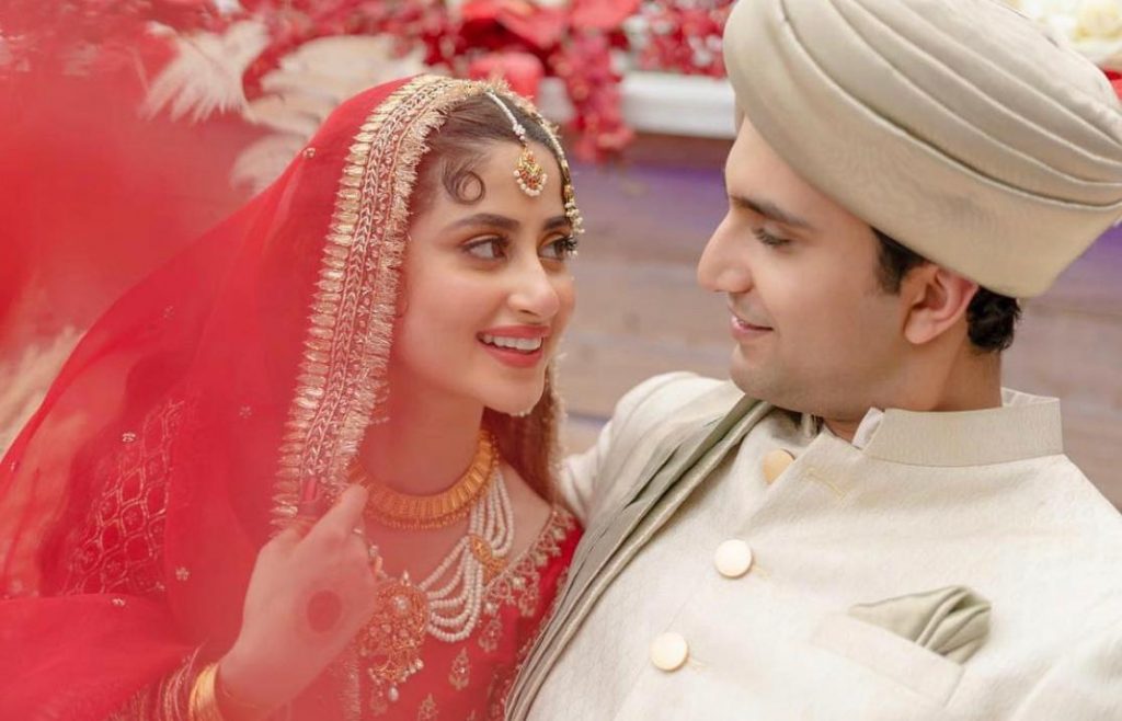 Ahad And Sajal Nikkah Pictures