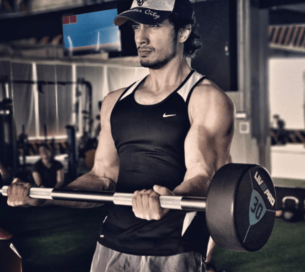 ali zafar dumbbell