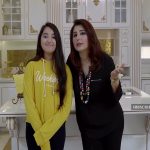 Actress Javeria Saud Cooking with her Beautiful Daughter Jannat at Home