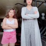 Actress Nimra Khan Latest Pictures with her Little Cute Sister