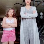 Beautiful Latest Clicks of Nimra Khan with her Little Cute Sister