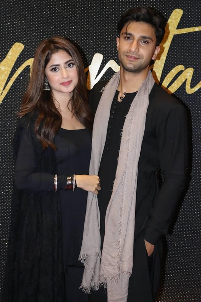 Sajal Ali with Ahad Raza Mir