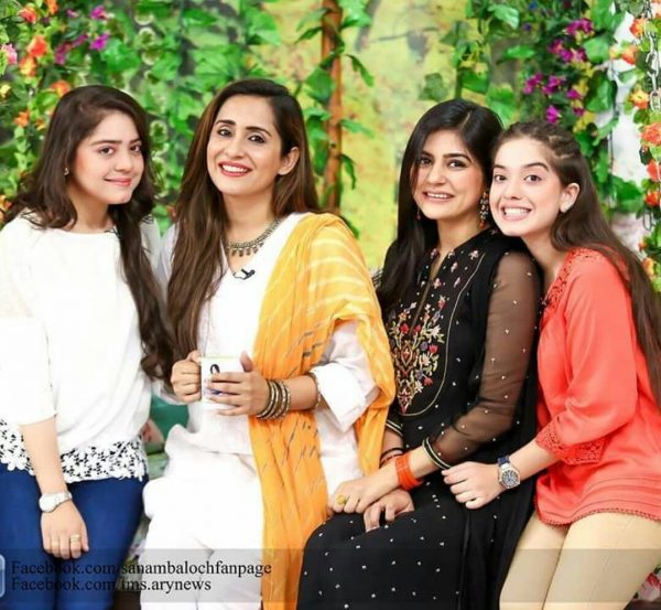 Actress Sanam Baloch Family Pictures
