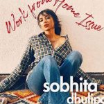 Sobhita Dhulipala takes pictures on her phone and styles herself for the cover image of a work from home issue of a magazine