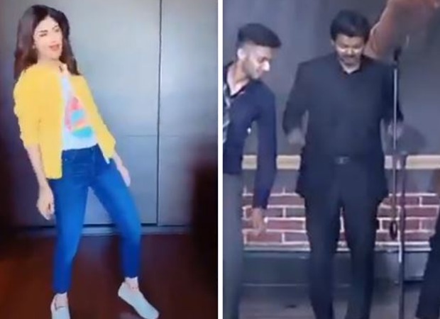 Shilpa Shetty dances to the tunes of Thalapathy Vijay's 'Vaathi Coming'