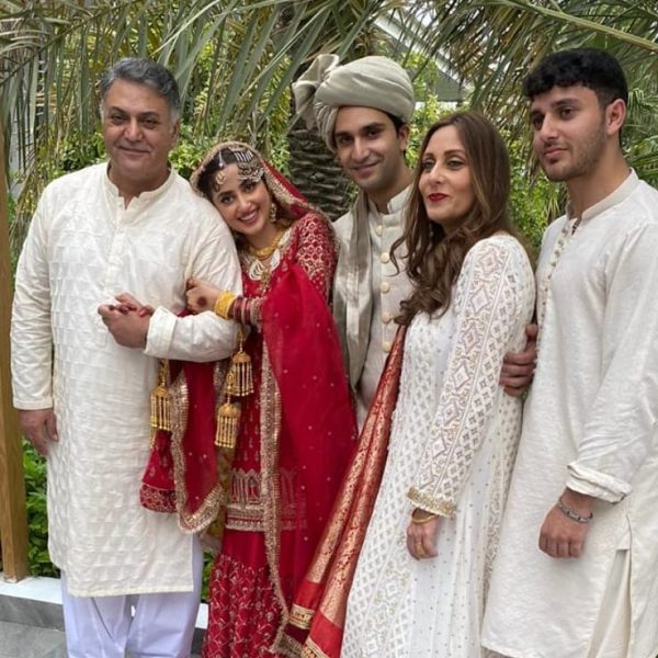 Beautiful Pictures Shared by Saboor Ali from Sajal Wedding
