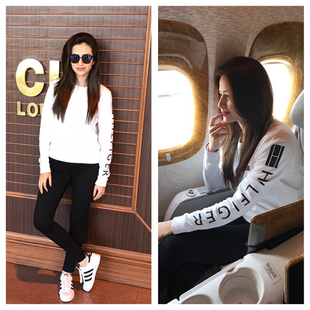 Beautiful Pictures of Sana Javed in a Casual Attire