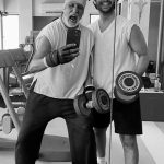 Amitabh Bachchan and Agastya Nanda are twinning and winning with their gym selfie