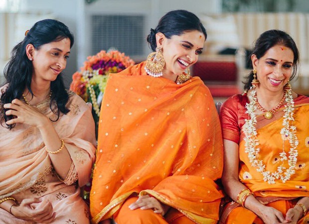 Deepika Padukone shares an unseen picture with her mother Ujjala Padukone and sister Anisha Padukone from her wedding rituals