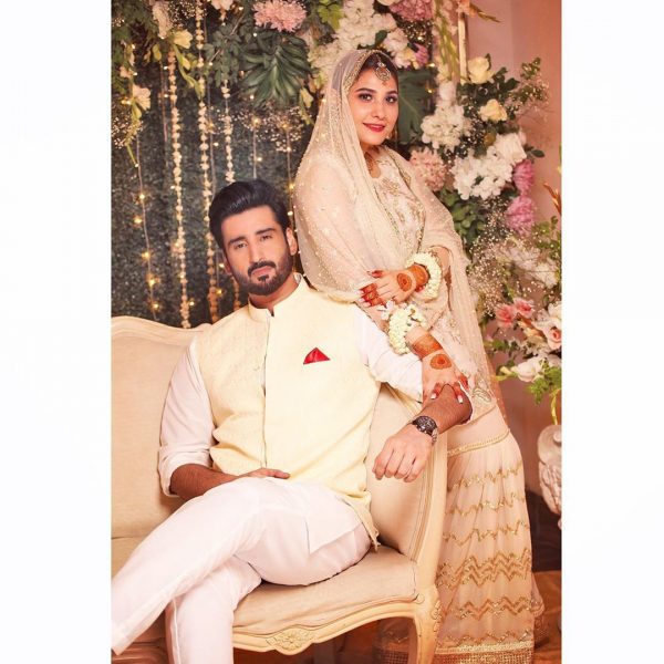 Hina Altaf and Aagha Ali Nikah Ceremony Pictures