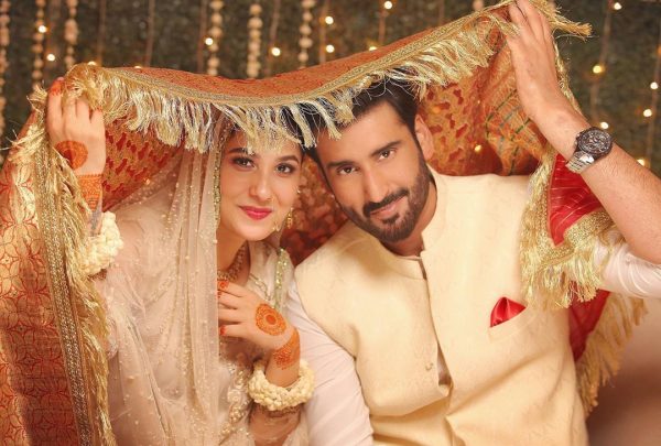 New Beautiful Pictures of Hina Altaf and Aagha Ali Nikah Ceremony