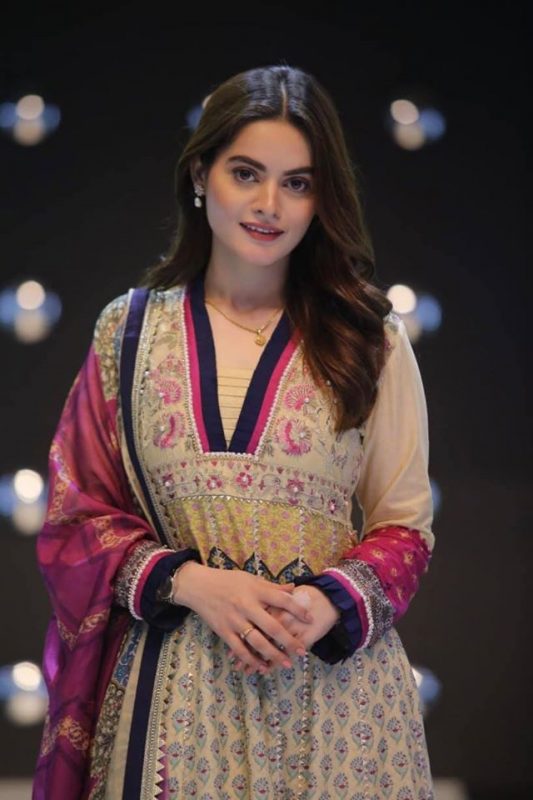 Beautiful Pictures of Ahsan Khan and Minal Khan from Jeeto Pakistan League