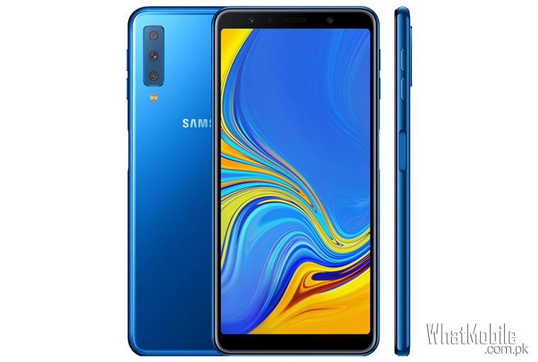 Samsung Galaxy A7 2018 Front Back and side