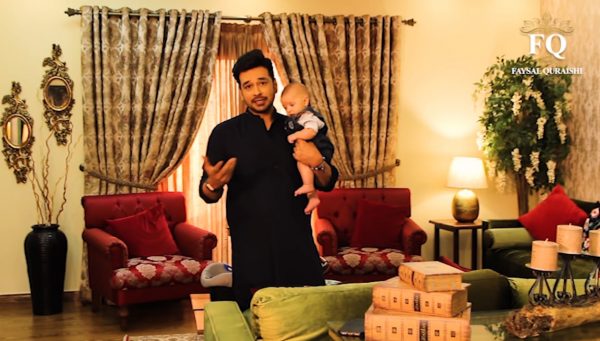 Actor Faysal Qureshi Cooking Iftari with his Beautiful Wife and Daughter