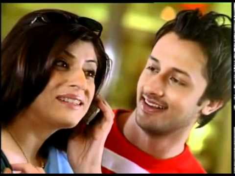 Atif Aslam and Neelam Munir in Old Advertisement