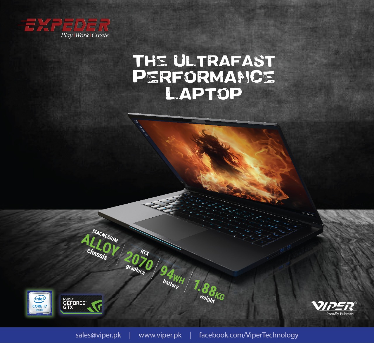 Viper Technology is The First Pakistani Company to Launch its Own Gaming Laptops