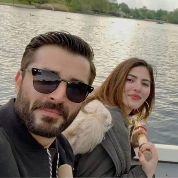 Beautiful Collection Pictures of Hamza Ali Abbasi and Naimal Khawar