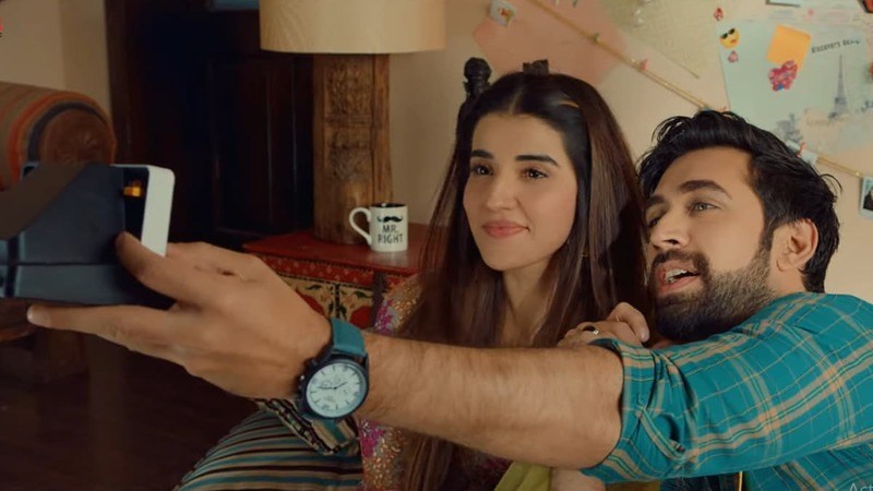 Hareem Farooq and Ali Rehman Khan fall in love in Heer Maan Jas newly released song