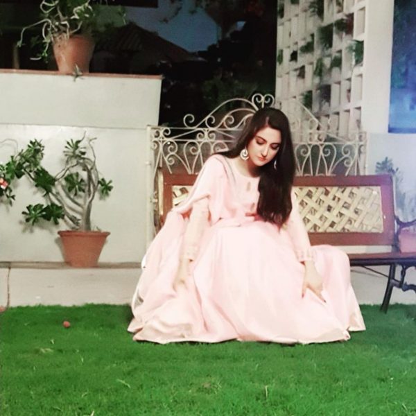 Beautiful Clicks of Hiba Bukhari and Laiba Khan from the Sets of Drama Tarap