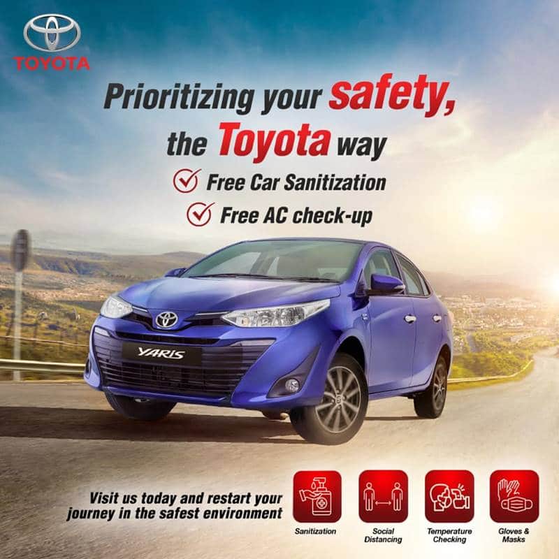 Toyota Announces a Limited Time Free Offer for Existing Customers