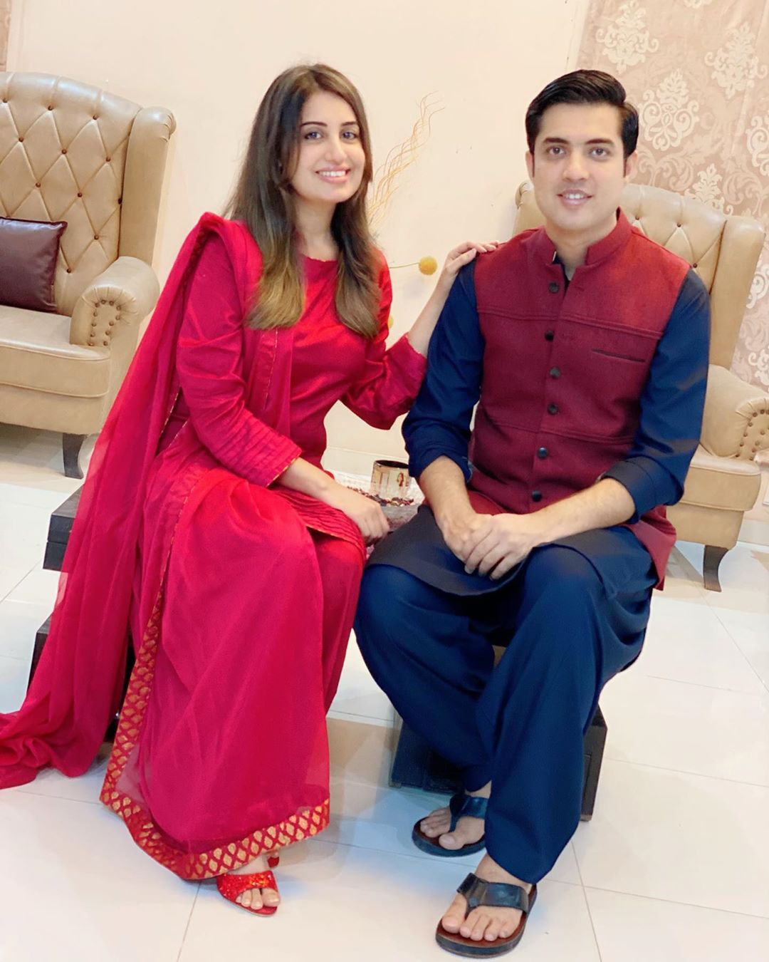 Iqrar ul Hassan with his Wife Farah Iqrar – Latest Pictures