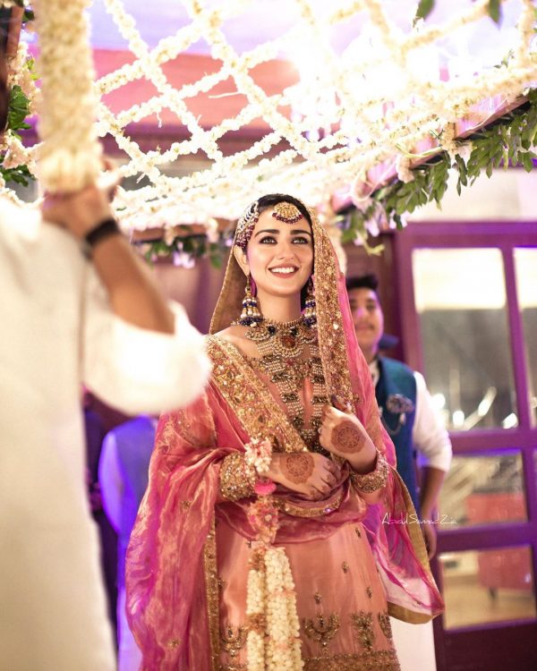 New Wedding Pictures of Sarah Khan and Falak Shabbir