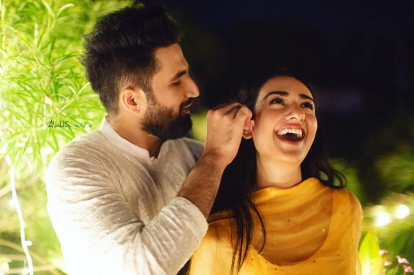 Sarah Khan and Falak Shabbir Mehndi Videos