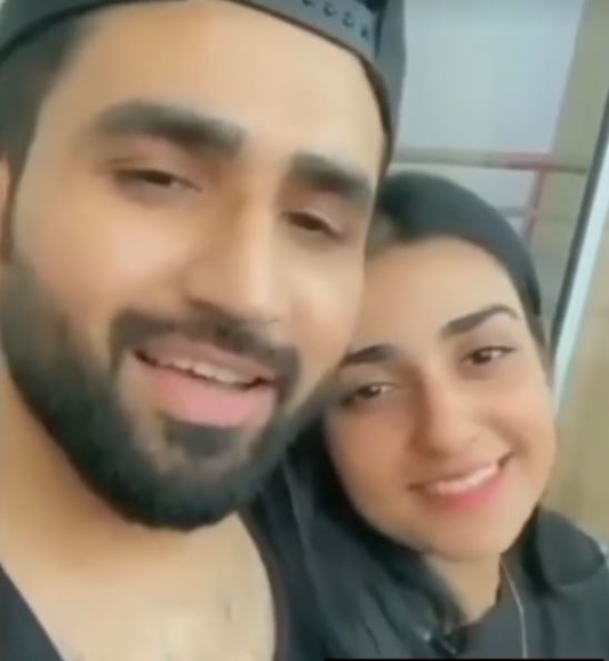 Sarah Khan and Falak Shabbir First Pictures and Video after Wedding