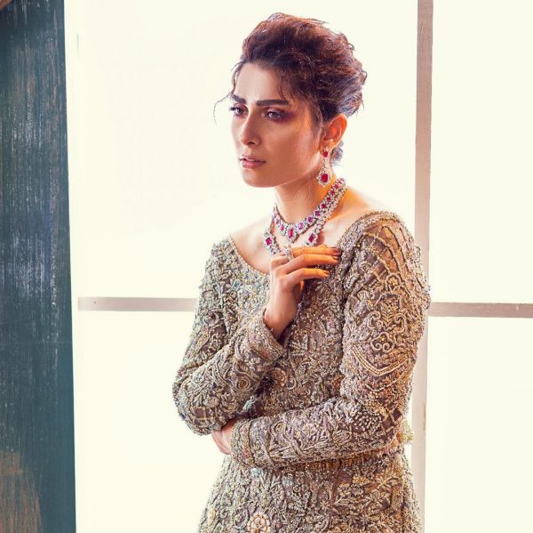 New Photo Shoot of Ayeza Khan in Beautiful Dress for Sara Rohale Asghar