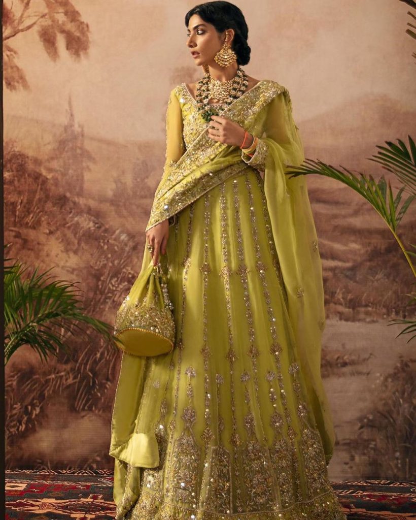 Eman Suleman In Majestic Bridal Dresses By Kanwal Malik 10