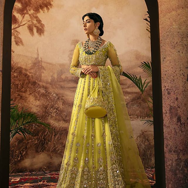 Eman Suleman In Majestic Bridal Dresses By Kanwal Malik 6