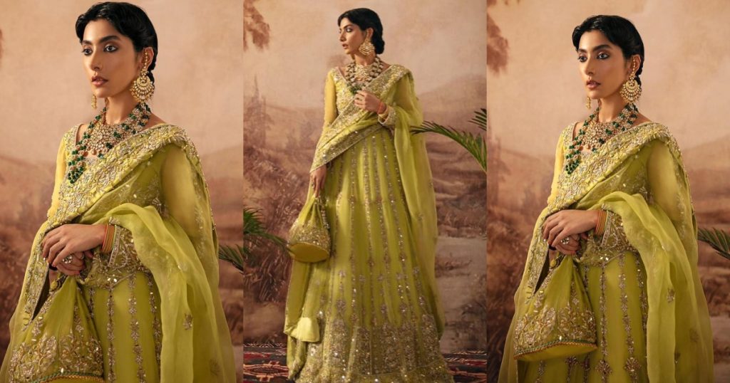 Eman Suleman In Majestic Bridal Dresses By Kanwal Malik 7