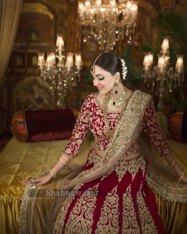 Beautiful Bridal Photo Shoot of Actress Fiza Ali
