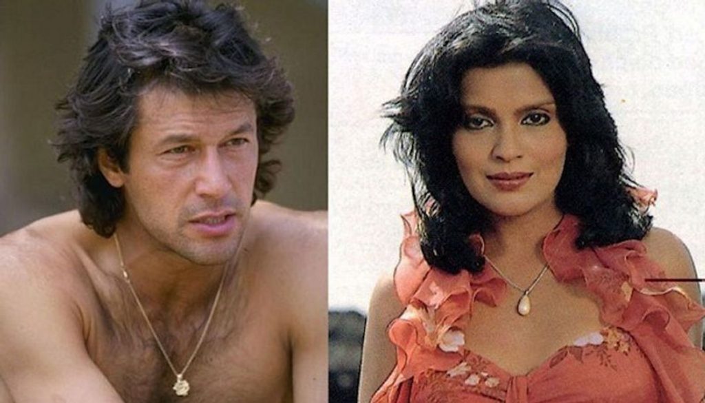 Imran Khan and Zeenat