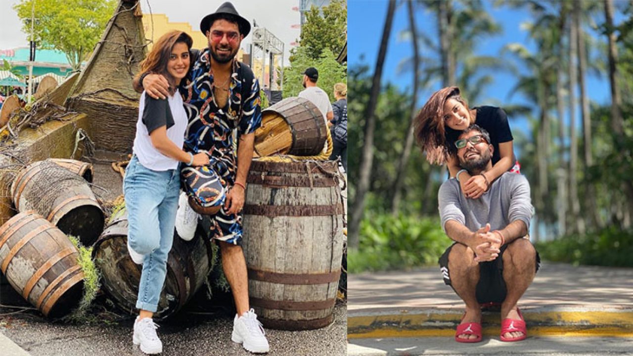 Iqra Aziz and Yasir Hussain enjoying their vacation in US