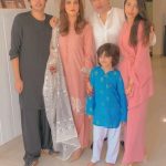 Beautiful Eid Pictures of Nida and Yasir Nawaz with Kids