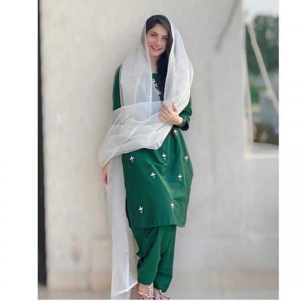 Showbiz Celebrities Pictures from Pakistan Independence Day