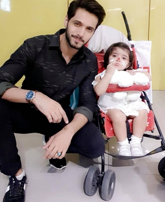 Latest Pictures Of Actor Wahaj Ali With His Daughter Amirah