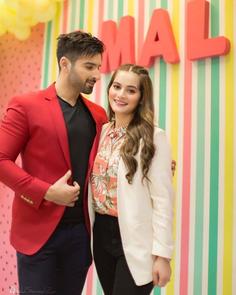 Aiman Khan Gives Shut Up Call To Haters Who Criticized On Amals Birthday Party 37