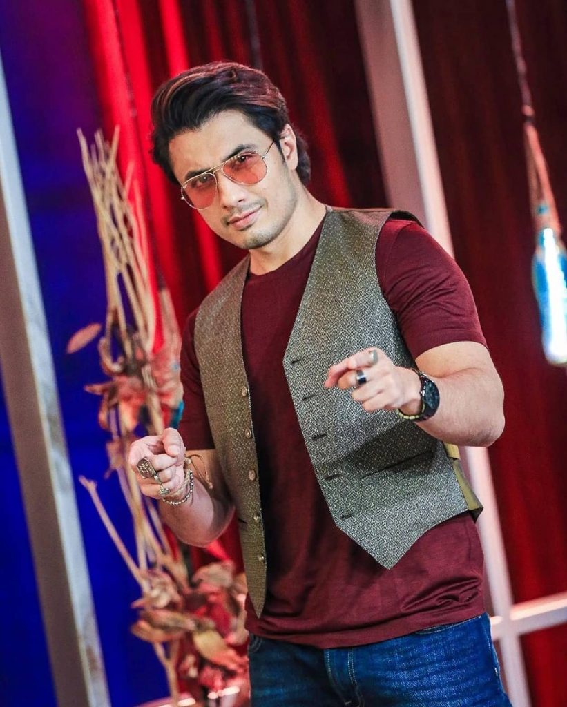 Ali Zafars Pictures From The Sets Of Bol Nights With Ahsan Khan 1