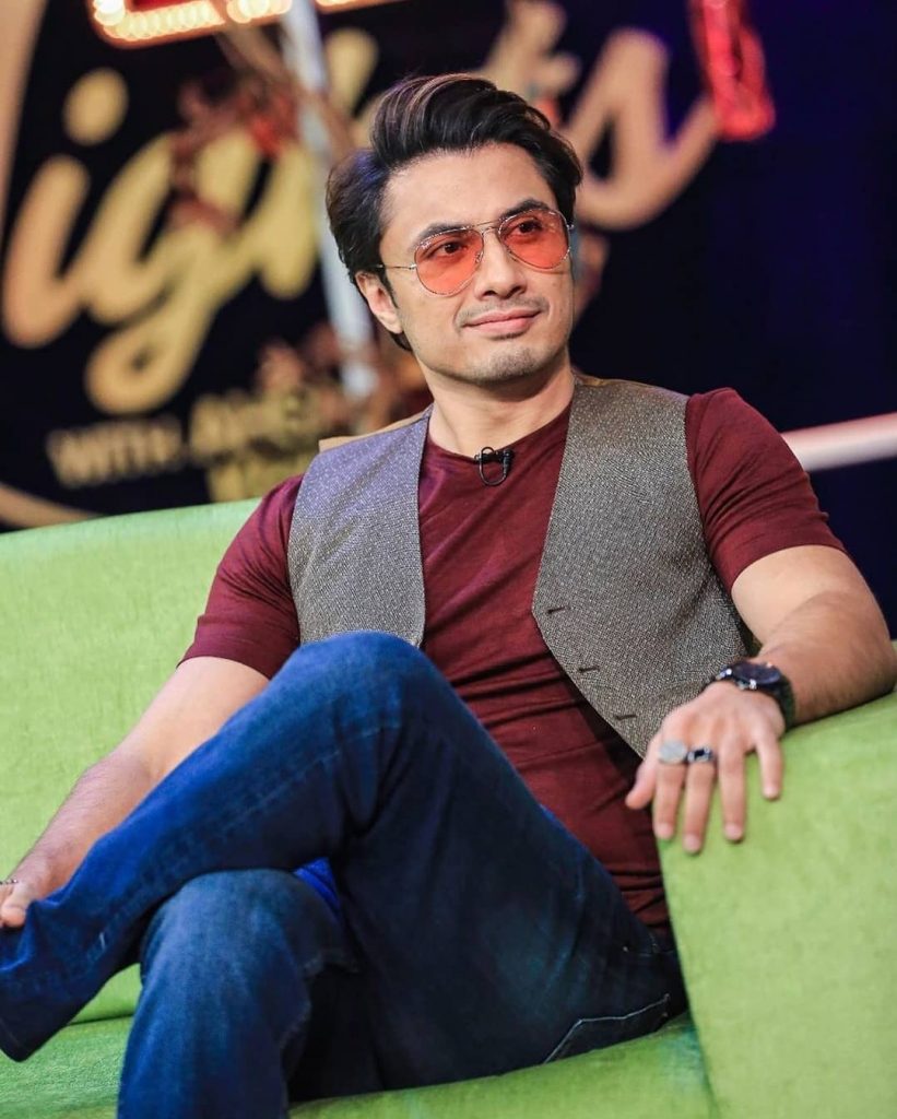 Ali Zafars Pictures From The Sets Of Bol Nights With Ahsan Khan 3