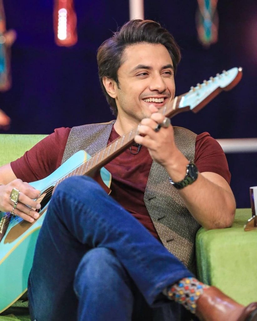 Ali Zafars Pictures From The Sets Of Bol Nights With Ahsan Khan 4