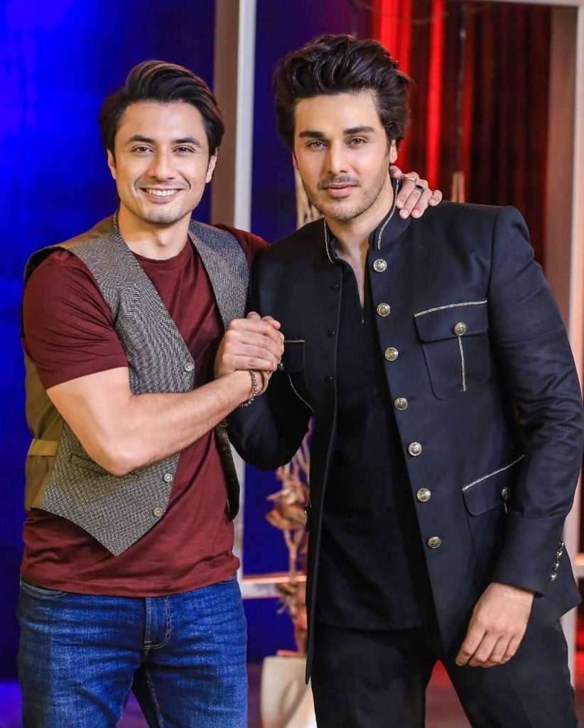 Ali Zafars Pictures From The Sets Of Bol Nights With Ahsan Khan 6