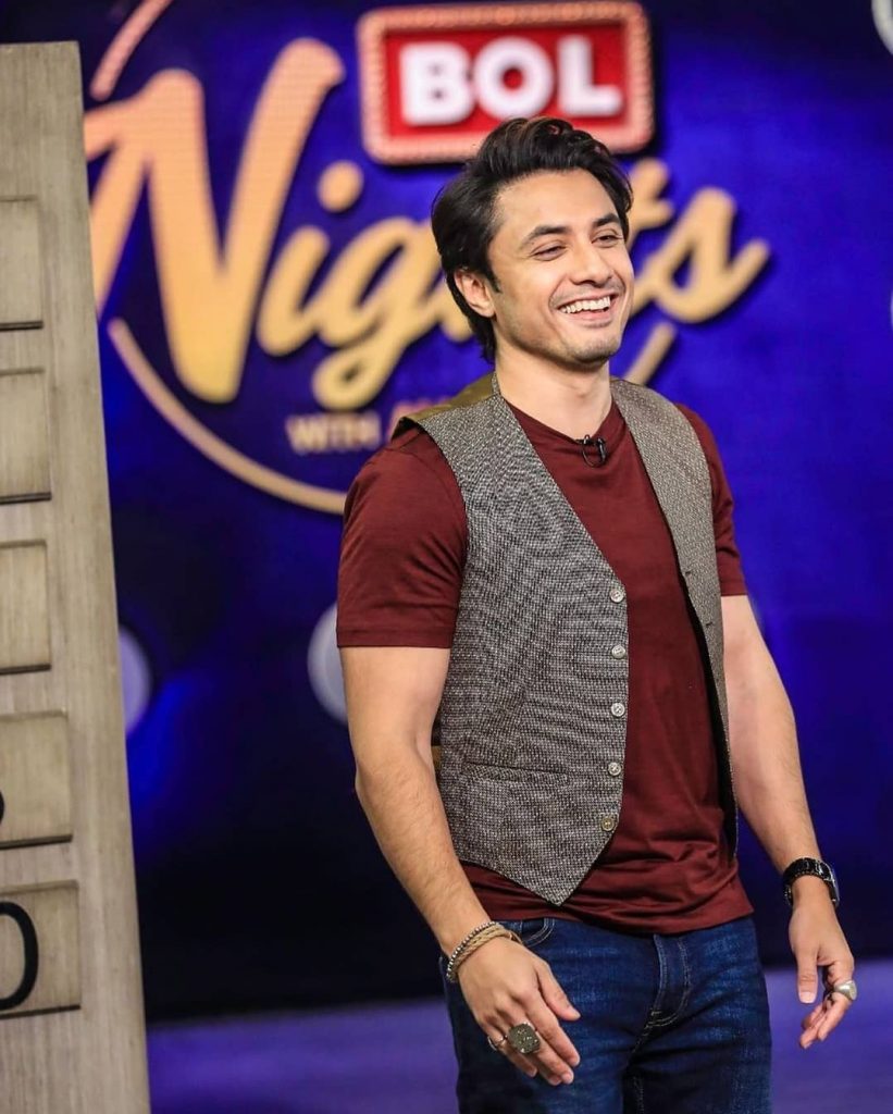 Ali Zafars Pictures From The Sets Of Bol Nights With Ahsan Khan 8