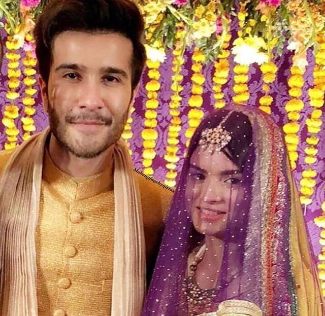 Arts and Entertainment Feroze Khan With His Bride On Their Mehndi 15904. 