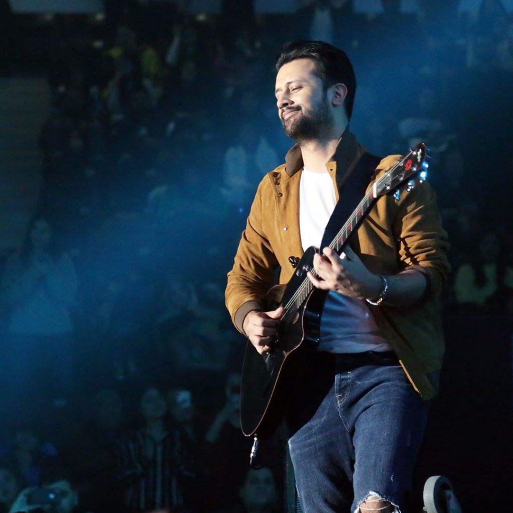 Atif Aslam Teaching Son To Play Guitar 8