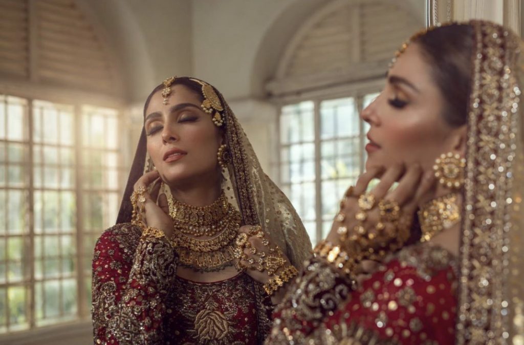 Stunning Bridal Photoshoot Of Ayeza Khan